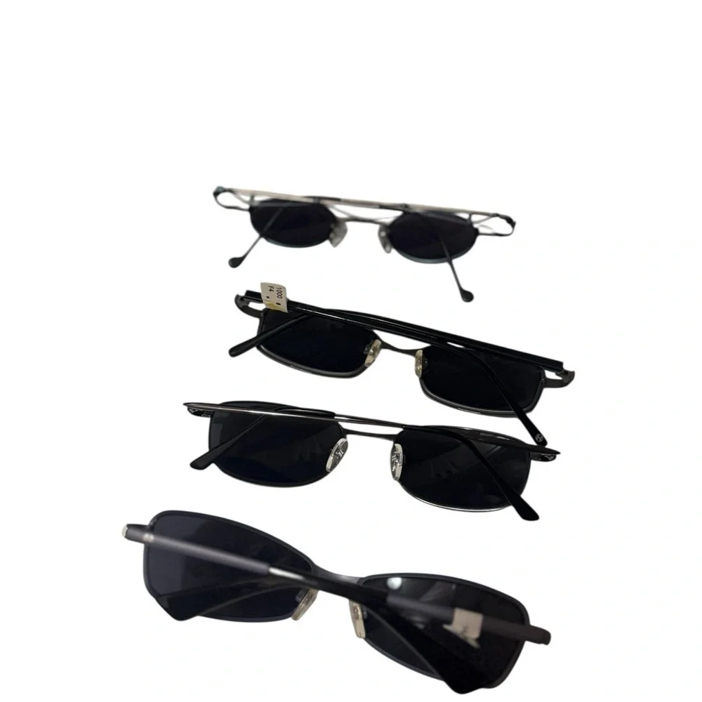 4 Vintage ESCHENBACH Dark Fuchsia UNIQUE RARE SUNGLASS